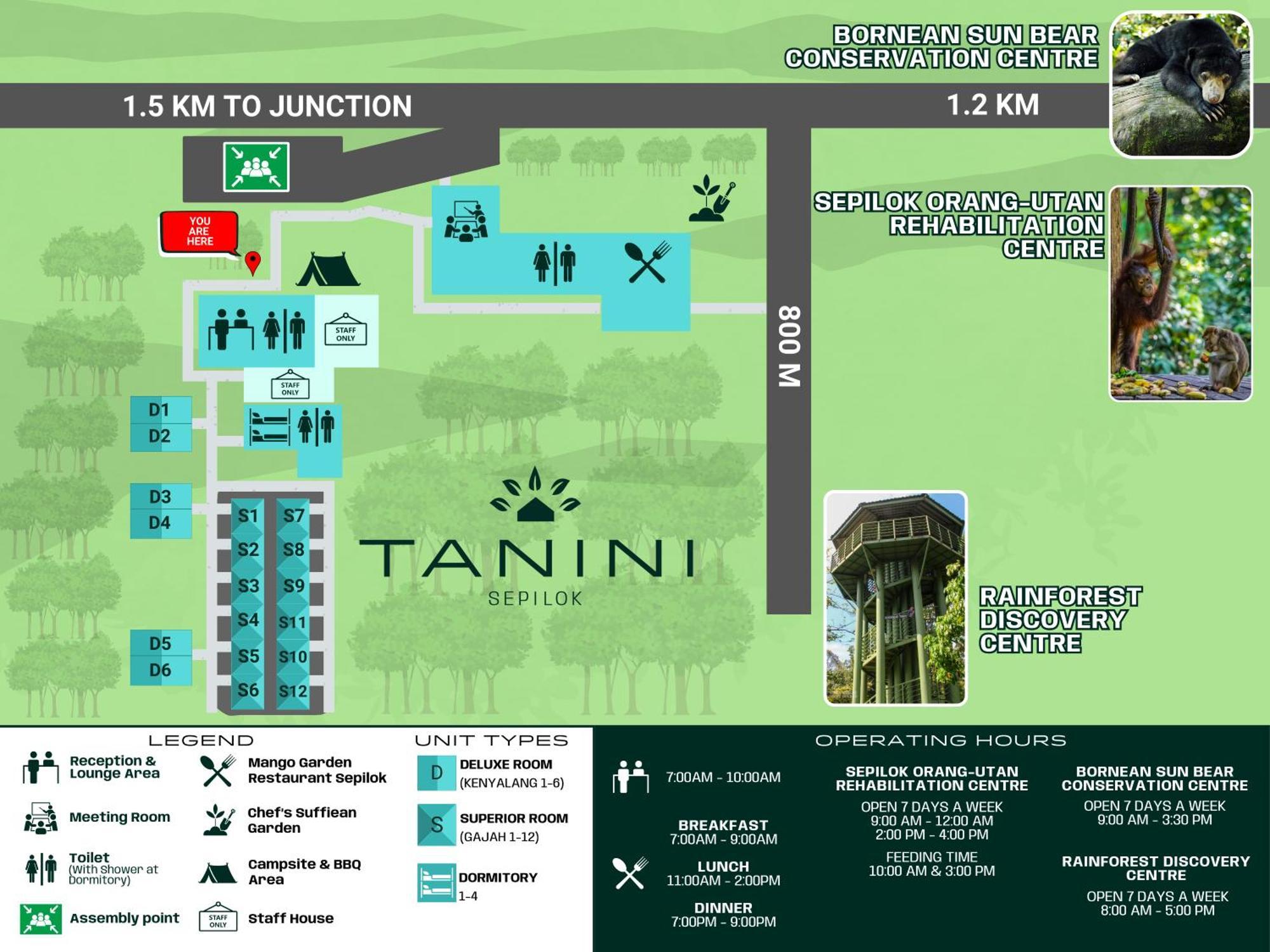 Tanini Sepilok Formerly Known As Nature Lodge Sepilok Εξωτερικό φωτογραφία